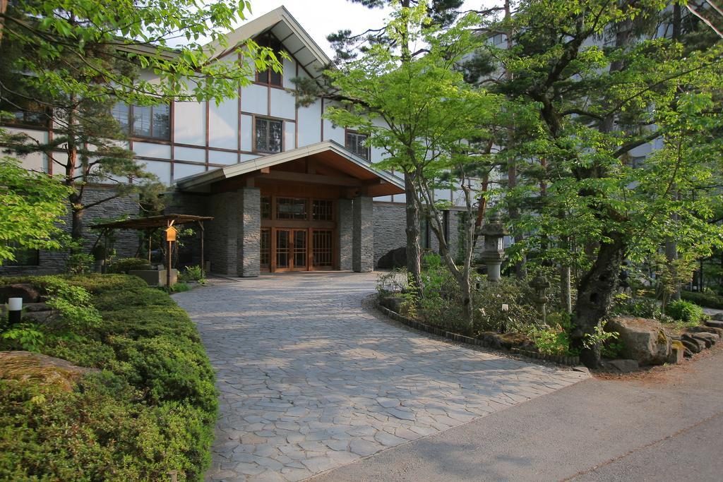 千寿阁酒店 山之內 外观 照片