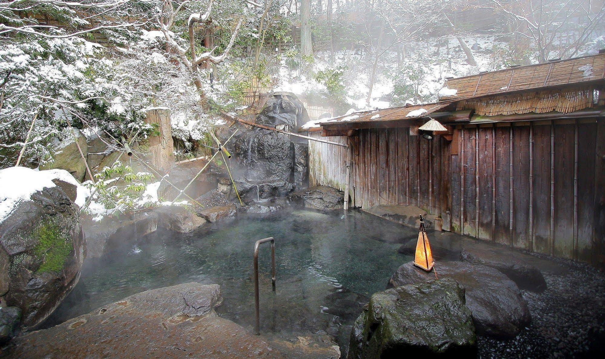 千寿阁酒店 山之內 外观 照片